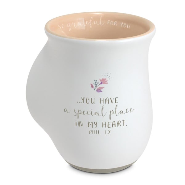 Lcp 18 oz So Grateful White Handwarmer Mug - 18723