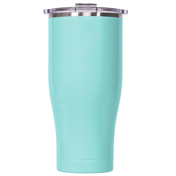 Orca Chaser Series Tumbler, 16 oz Capacity, Detached, Whale Tail Flip Lid, Stainless Steel, Seafoam - CH16SF