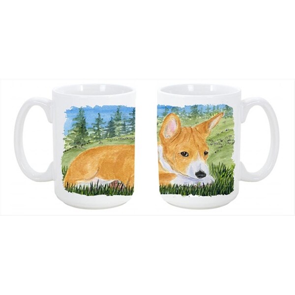 Carolines Treasures Basenji Dishwasher Safe Microwavable Ceramic Coffee Mug 15 oz. - SS8016CM15