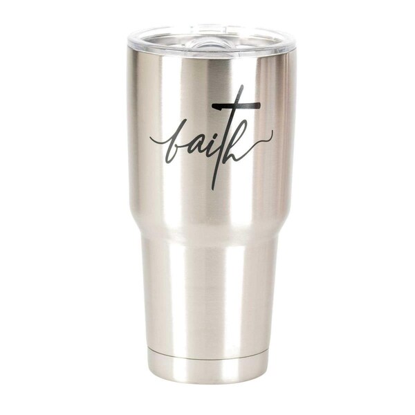Dicksons 30 oz Tumbler Faith Stainless Steel Travel Mug - SSTUM-60