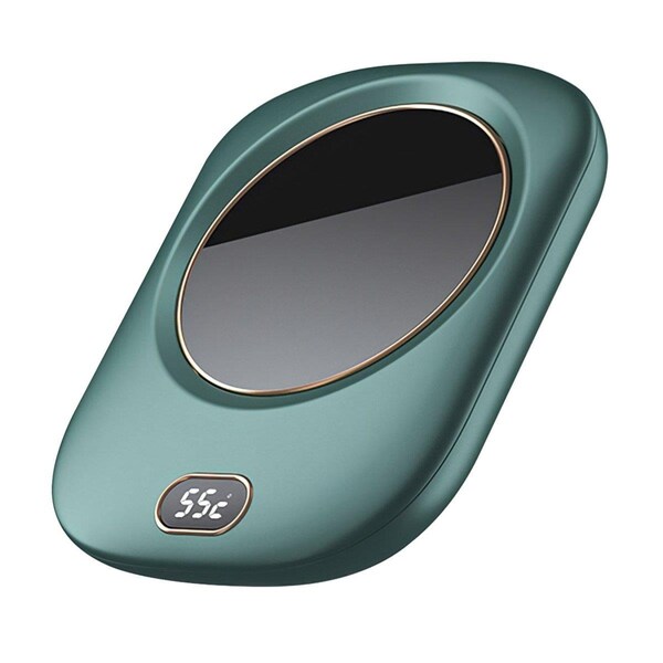 Fresh Fab Finds USB Coffee Mug Warmer - Auto Shut off, 3 Temp Settings - Office/Home - FFF-GREEN-GPCT3877