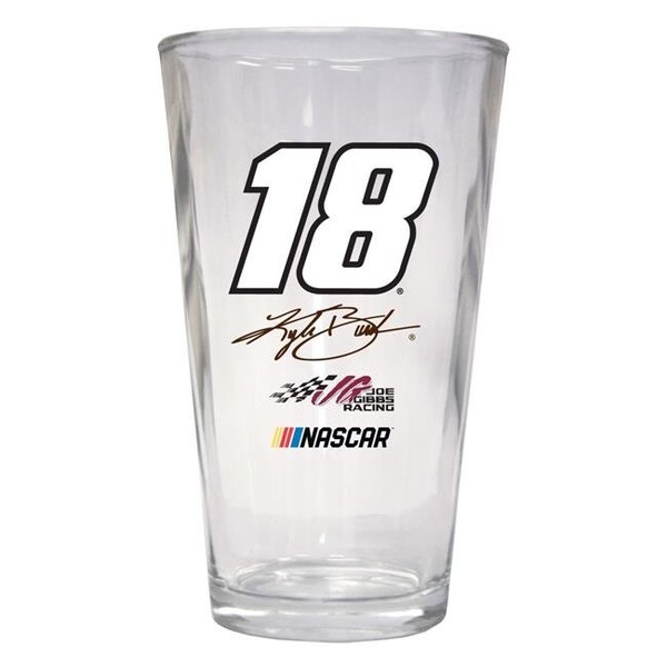 R & R Imports R & R Imports PNT2-N-KYB20 Kyle Busch No.20 Pint Glass - Pack of 2 - PNT2-N-KYB20