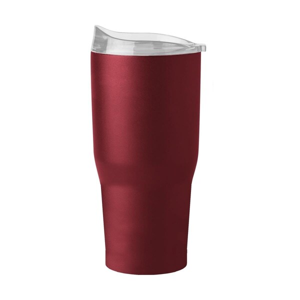 Logo Chair 30 oz Plain Garnet Powder Coat Tumbler - 001-S30PT-GNT