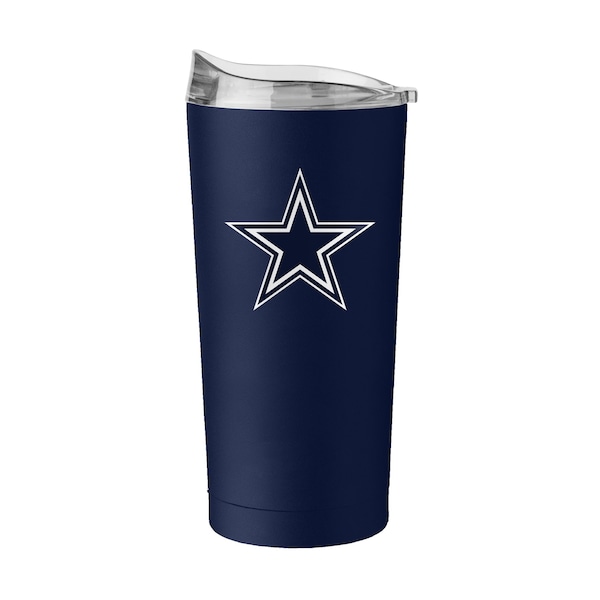 Logo Brands Dallas Cowboys 20oz Flipside Powder Coat Tumbler - 609-S20PT-34