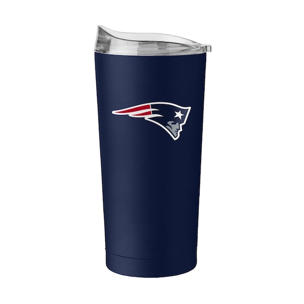 Logo Brands New England Patriots 20oz Flipside Powder Coat Tumbler - 619-S20PT-34