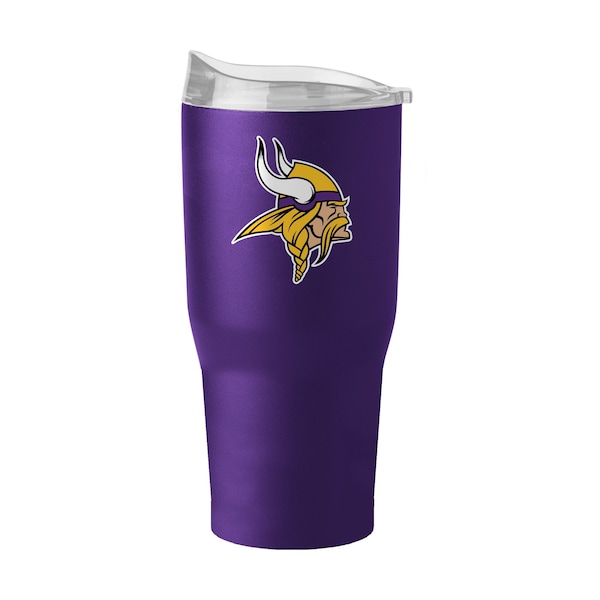 Logo Brands Minnesota Vikings 30oz Flipside Powder Coat Tumbler - 618-S30PT-34