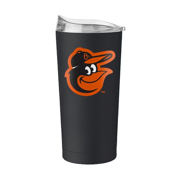 Logo Brands Baltimore Orioles 20oz Flipside Powder Coat Tumbler - 504-S20PT-34