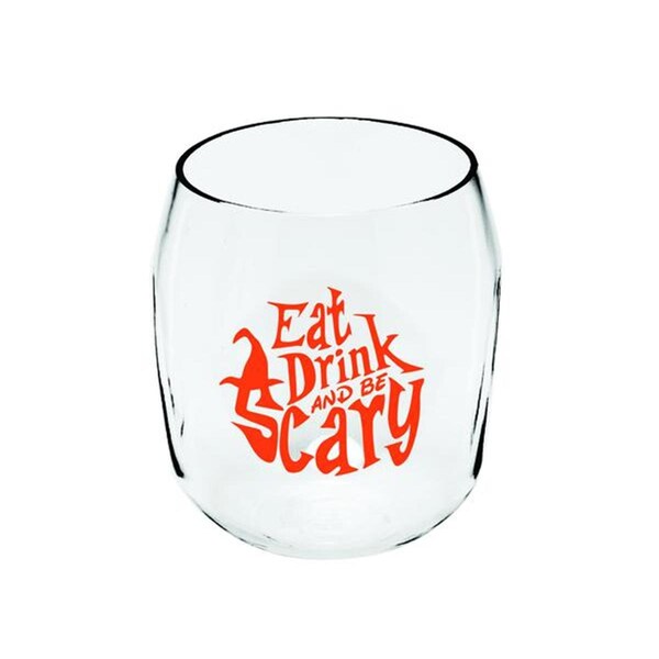 Zees Creations Be Scary Every Drinkware Wine Tumbler - ED1001-CH5