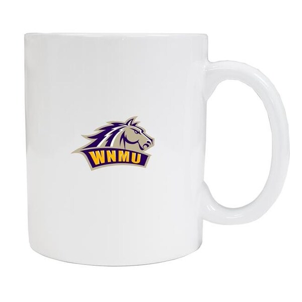 R & R Imports R & R Imports MUG2-C-WNM19 W Western New Mexico University White Ceramic Coffee Mug - Pack of 2 - MUG2-C-WNM19 W