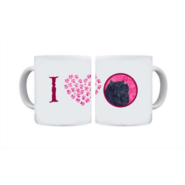 Carolines Treasures 15 oz. Chow Chow Dishwasher Safe Microwavable Ceramic Coffee Mug - SS4777-PK-CM15