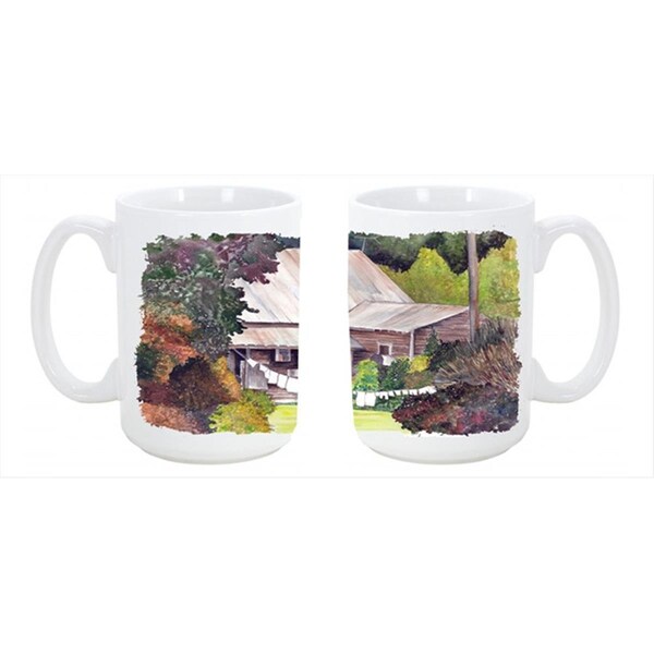 Carolines Treasures Wash Day Dishwasher Safe Microwavable Ceramic Coffee Mug 15 oz. - 8741CM15