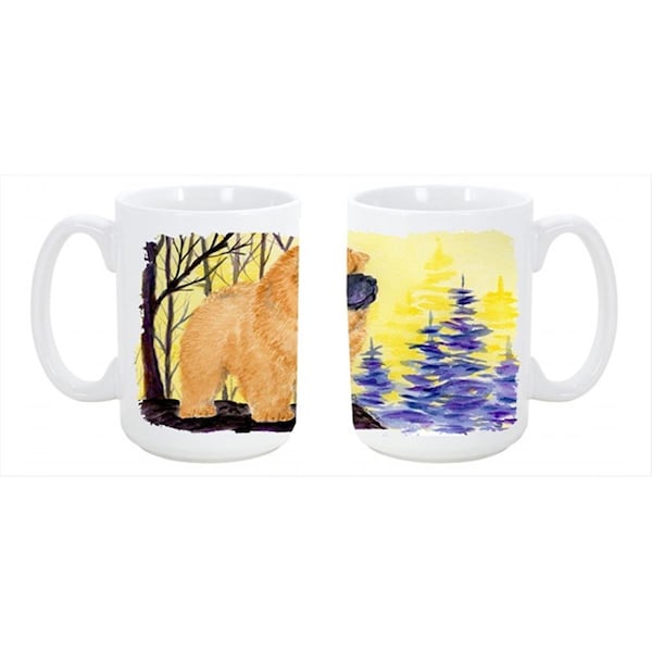 Carolines Treasures Chow Chow Dishwasher Safe Microwavable Ceramic Coffee Mug 15 oz. - SS8603CM15