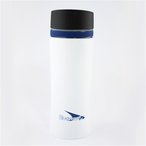 Bluewave Lifestyle D2 Double Wall Stainless Steel Insulated Tumbler Mug Winter White 12 oz - PKDB35AWHITE