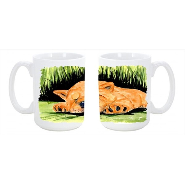 Carolines Treasures Chow Chow Dishwasher Safe Microwavable Ceramic Coffee Mug 15 oz. - SS8526CM15
