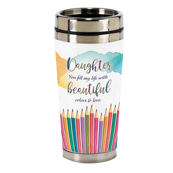 Dicksons Travel Mug Daughter, Beautiful SS 16 Oz - ESSMUG-21