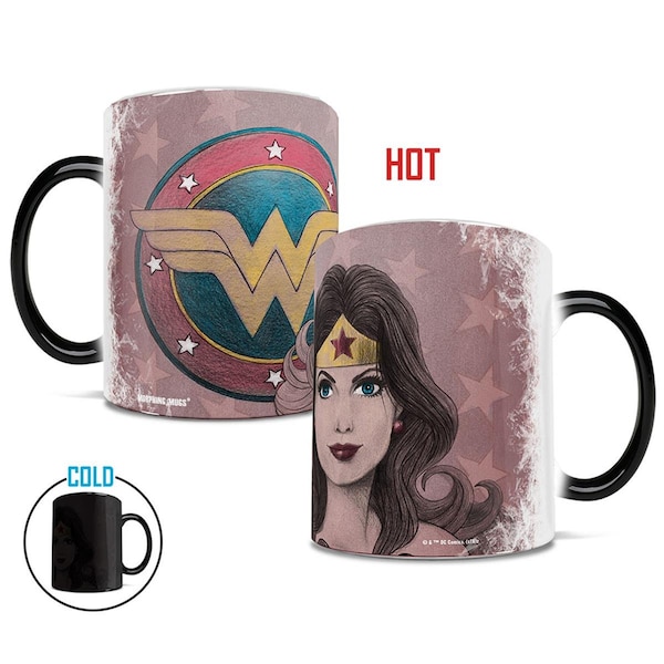 Trend Setters Womans Wonder Diana Prince Morphing Heat-Sensitive Mug - 11 oz - TR127182