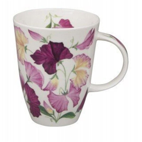 Roy Kirkham 90 mm Sweet Pea Louise Mugs, Multi Color, 6PK - ER2319