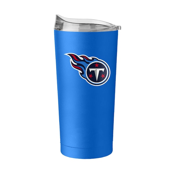Logo Brands Tennessee Titans 20oz Flipside Powder Coat Tumbler - 631-S20PT-34