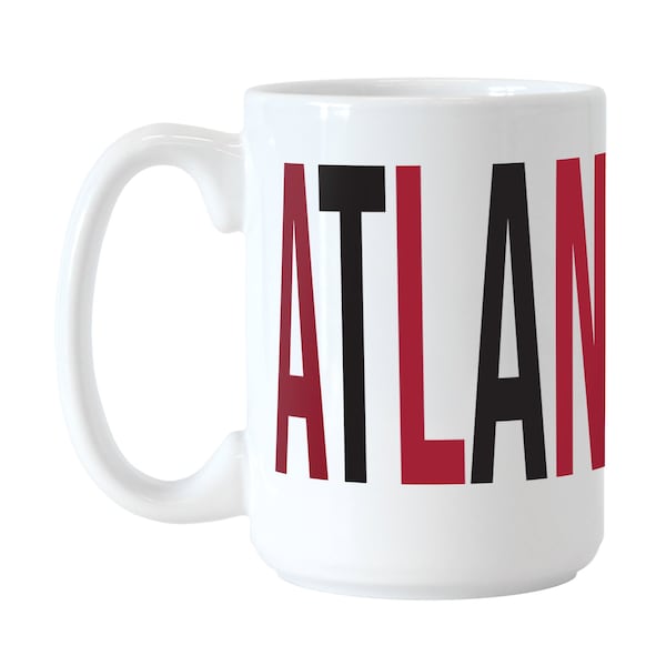 Logo Brands Atlanta United 15oz Overtime Sublimated Mug - 923-C15M-4