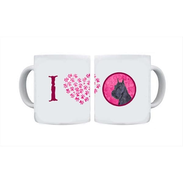 Carolines Treasures 15 oz. Schnauzer Dishwasher Safe Microwavable Ceramic Coffee Mug - SS4799-PK-CM15