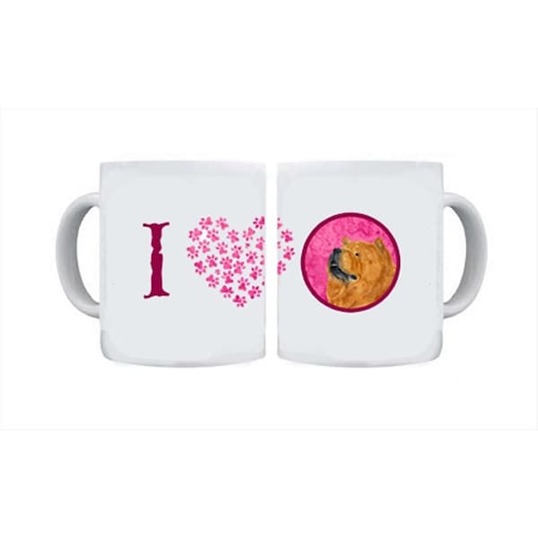 Carolines Treasures 15 oz. Chow Chow Dishwasher Safe Microwavable Ceramic Coffee Mug - SS4778-PK-CM15