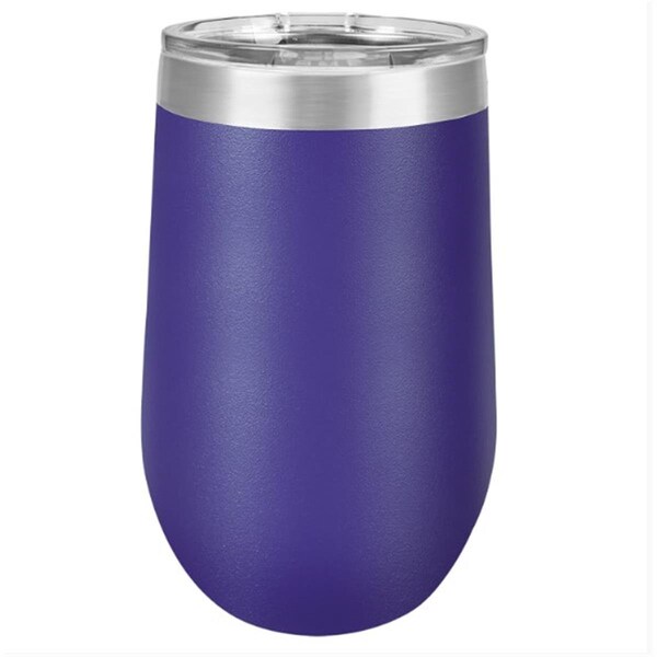 Anales 16 oz Stainless Steel Polar Camel Stemless Tumblers; Purple - AN2807727
