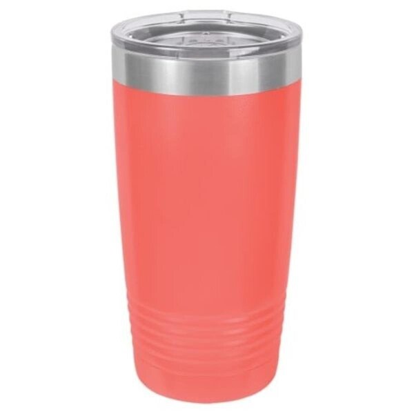 Anales 20 oz Stainless Steel Polar Camel Tumblers with Lid; Coral - AN2803628
