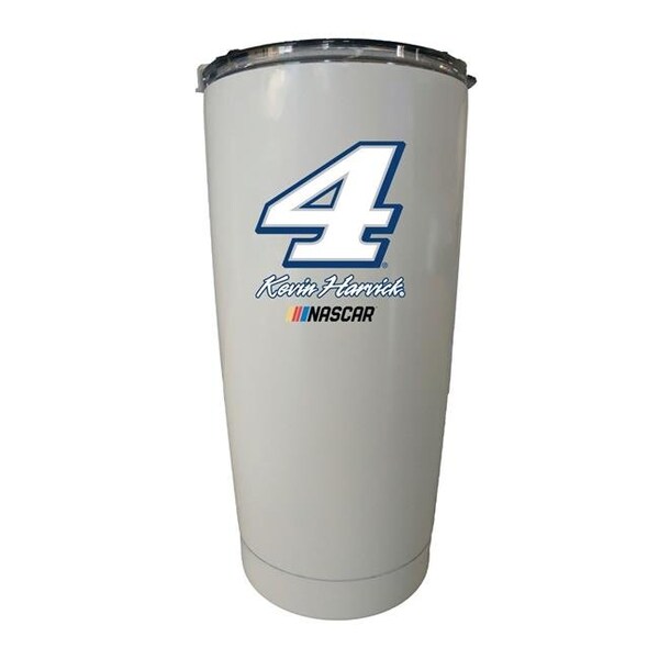 R & R Imports R & R Imports ITBS-N-KH20 Kevin Harvick No.20 Insulated Tumbler Straight - White - ITBS-N-KH20