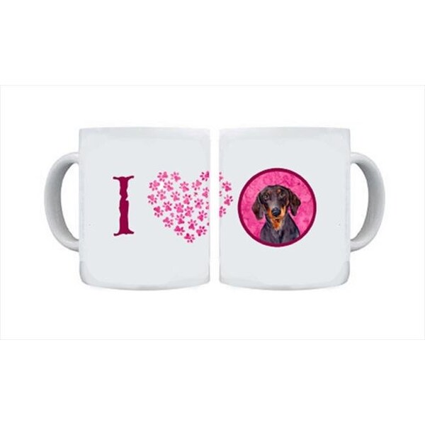 Carolines Treasures Carolines Treasures LH9358PK-CM15 15 oz. Dachshund Dishwasher Safe Microwavable Ceramic Coffee Mug - LH9358PK-CM15