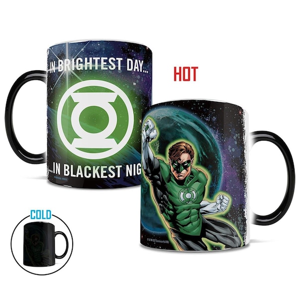 Trend Setters Green Lantern in Brightest Day Morphing Heat-Sensitive Mug - 11 oz - TR127172