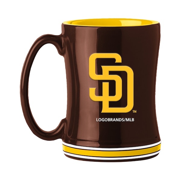 Logo Brands San Diego Padres 14oz Relief Mug - 524-C14RM