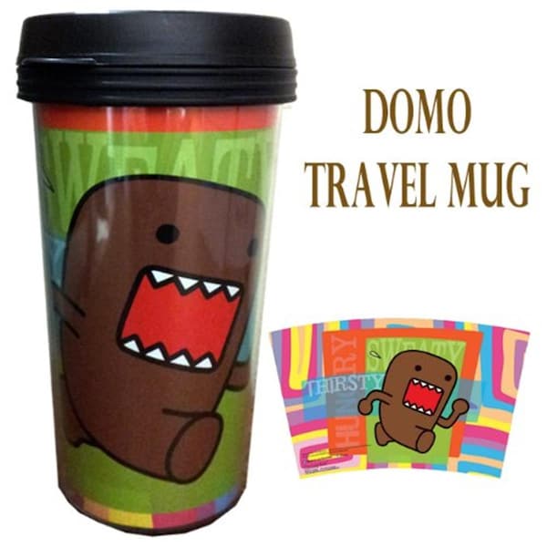 Precious Kids Domo 15 oz Plastic Travel Mug - 81010
