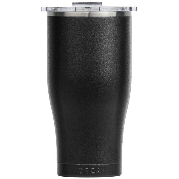 Orca Chaser Series Tumbler, 27 oz Capacity, Stainless Steel, Black, Insulated - ORCCHA27BK/CL