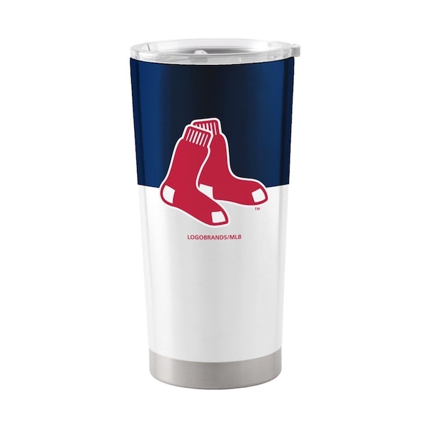 Moment-In-Time 20 oz MLB Boston Red Sox Colorblock Stainless Tumbler - MO3596787