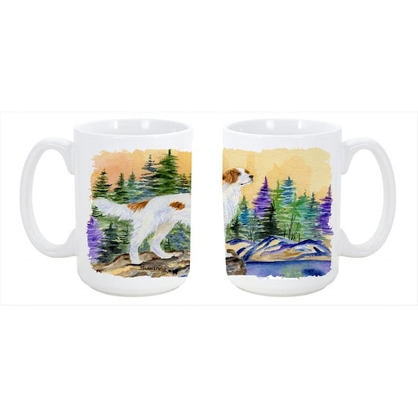 Carolines Treasures Setter Dishwasher Safe Microwavable Ceramic Coffee Mug 15 oz. - SS8146CM15