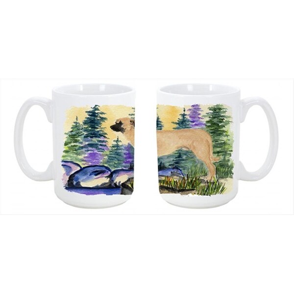 Carolines Treasures Anatolian Shepherd Dishwasher Safe Microwavable Ceramic Coffee Mug 15 oz. - SS8012CM15