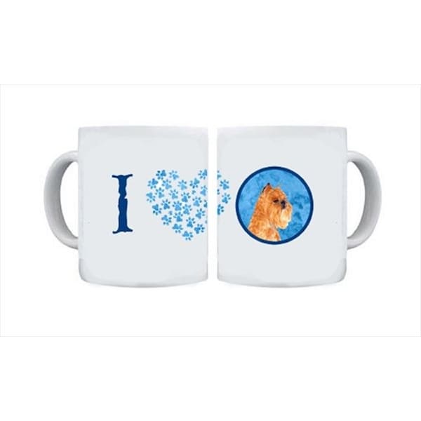Carolines Treasures Carolines Treasures SS4770-BU-CM15 15 oz. Brussels Griffon Dishwasher Safe Microwavable Ceramic Coffee Mug - SS4770-BU-CM15