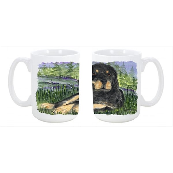 Carolines Treasures Gordon Setter Dishwasher Safe Microwavable Ceramic Coffee Mug 15 oz. - SS8026CM15