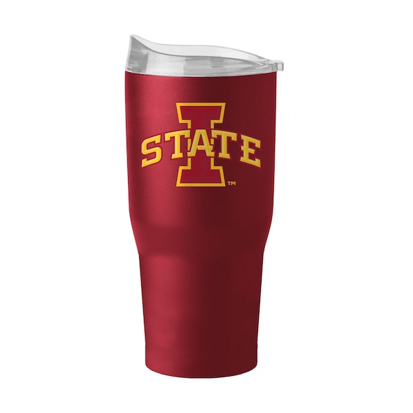 Logo Brands Iowa State 30oz Flipside Powder Coat Tumbler - 156-S30PT-34