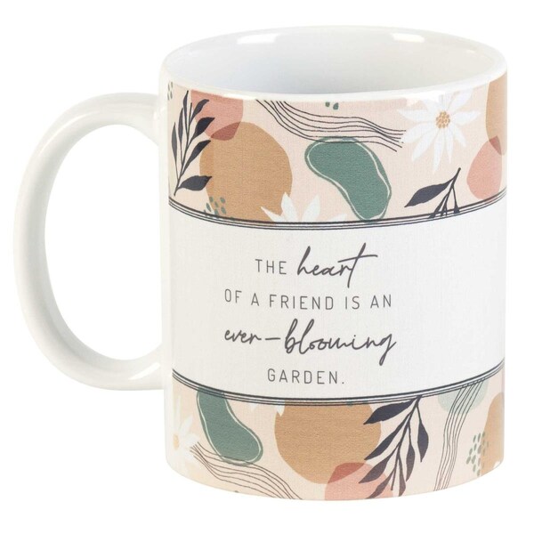 Dicksons Mug Heart Of Friend Blooming Garden 11oz - MUG-1166