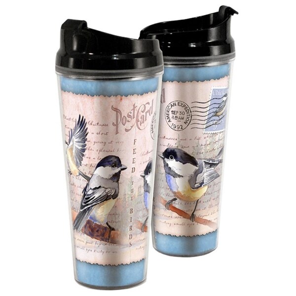 American Expedition Chickadee Postcard Tall Tumbler, 24 oz - AMETB24249