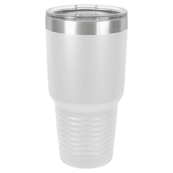 Anales 30 oz Stainless Steel Polar Camel Tumblers; White - AN2802917