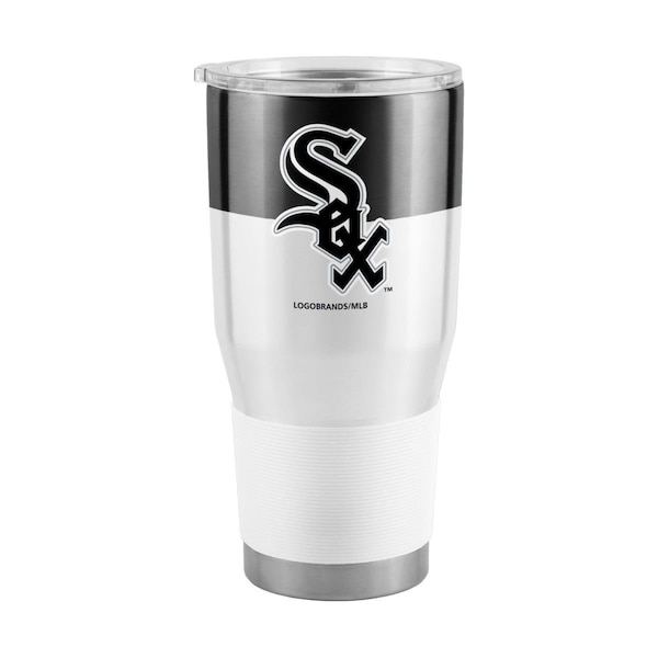 Moment-In-Time 30 oz MLB Chicago White Sox Colorblock Stainless Tumbler - MO3584024