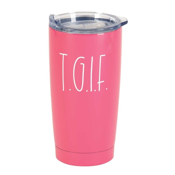 Dicksons Tumbler Thank God Forgiven Pink 20oz - SSTUMPK-35