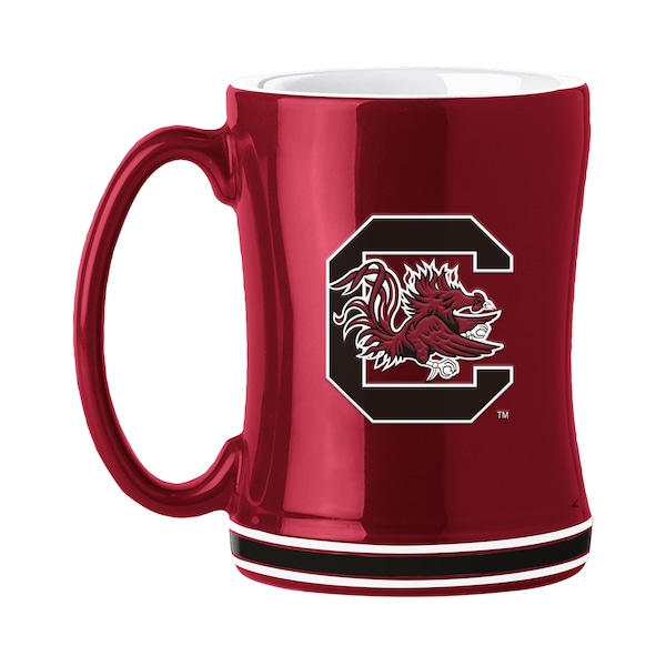 Logo Brands South Carolina 14oz Relief Mug - 208-C14RM