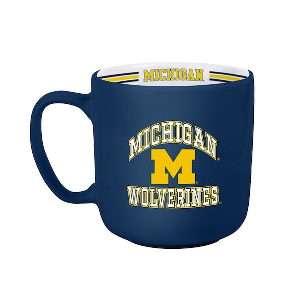 Logo Brands Michigan 15oz Stripe Mug - 171-C15SM