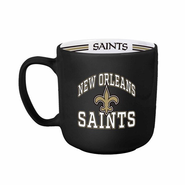 Logo Brands New Orleans Saints 15oz Stripe Mug - 620-C15SM