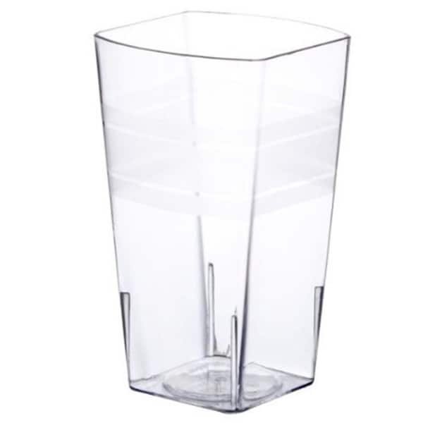 Fineline Settings Clear 1.9 and apos; and apos; x 3.2 and apos; and apos; Tiny Tumblers - 6405-CL