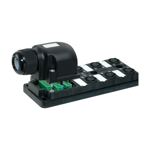 Murr Elektronik MVP12, 6XM12, 4POLE, PLUG. TAPA SCT., Tapón de enchufe, cableado de campo a través de terminales de tornillo - 27777