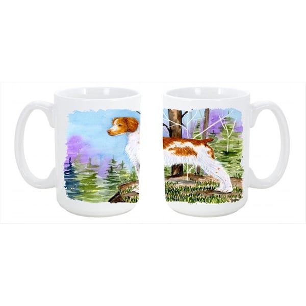 Carolines Treasures Setter Dishwasher Safe Microwavable Ceramic Coffee Mug 15 oz. - SS8663CM15